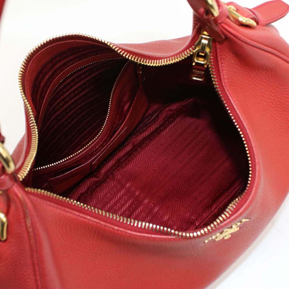 PRADA Red Shoulder Bag - Picture 3 of 8
